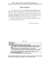 Quản trị mạng với WINDOWS SERVER 2003