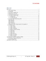 Báo cáo đồ án đồ họa máy tính Xây Dựng Phần Mềm Trò Chơi PingPall