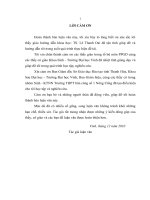 Xây dựng và sử dụng câu hỏi bài tập để hình thành khái niệm chuyển hoá vật chất và năng lượng cấp cơ thể THPT