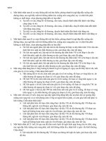 câu hỏi tình huống thần kinh