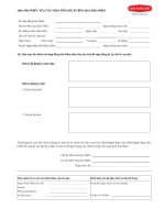 Phiếu đăng ký chữ ký khách hàng