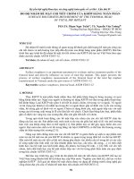 ĐO độ NHÁM bề mặt CHI TIẾT CHỎM của KHỚP HÁNG TOÀN PHẦN 