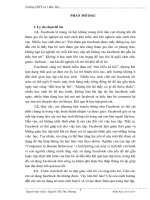 SKKN  một số giải pháp giúp học sinh lớp 11a1 trường THPT số 1 bảo yên sử dụng facebook hiệu quả hơn trong học tập 