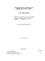 Phong cách truyện ngắn nguyễn khải