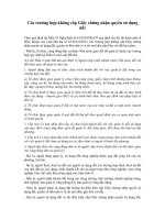 Những trường hợp không cấp Giấy chứng nhận quyền sử dụng đất