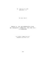 Tìm hiểu quá trình xây dựng kế hoạch HACCP cho sản phẩm tôm sú vỏ tại công ty cổ phần thủy hải sản minh phú