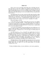 Nghiên cứu xử lý rơm rạ trên đồng ruộng bằng một số chế phẩm sinh học 