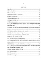 luận văn đặc sắc nghệ thuật thơ bùi chí vinh 