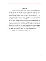 Nghiên cứu khả năng xử lý hơi HCHO bằng hệ xúc tác quang hóa tio2 