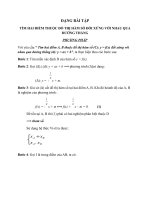 Phương pháp tìm hai điểm thuộc đồ thị đối xứng với nhau qua một đường thẳng