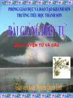 LTVC(Tuần 33): Từ ngữ chỉ nghề nghiệp