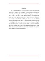 Nghiên cứu khả năng xử lý độ màu nước thải dệt nhuộm bằng tio2 