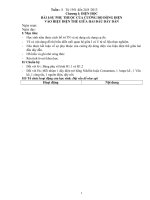 Giáo án vật lý 9 năm 2015