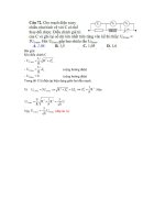 TRẢ LỜI EM LÊ MINH THÔNG