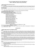 Gợi ý giải môn văn THPT2011