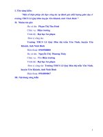 skkn một số biện pháp chỉ đạo công tác tự đánh giá chất lượng giáo dục ở trường THCS lê quý đôn huyện yên khánh, tỉnh ninh bình 