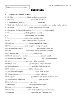 EXERCISES FOR TS 10 (the newest)