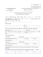 Biên bản tạm giữ tài liệu, tang vật liên quan đến hành vi trốn thuế, gian lận thuế