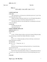 giáo án toán số 6 đầy đủ