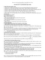 CHUYEN DE QUY TICH HINH HOC