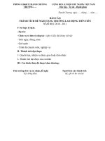 Mẫu báo cáo thành tích cá nhân đề nghị tặng danh hiệu LĐTT