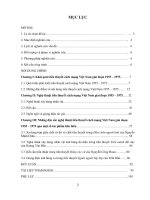 Nghệ thuật tiểu thuyết việt nam giai đoạn 1955  1975 