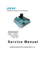 biến tần ENC EDS780 manual