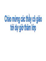 Tiết 52 Phản xạ có điều kiện và px k..