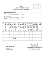 Mẫu số 02-1/NTNN: Bảng kê các nhà thầu nước ngoài