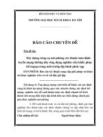 Xây dựng công cụ mô phỏng các thuật toán định  tuyến mạng không dây ứng dụng nghiên cứu khắc phục hố mạng trong môi trường địa hình phức tạp