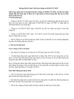 Hướng dẫn Kê khai Thuế theo thông tư 28/2011/TT-BTC