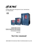 Tài liệu biến tần ENC EDS1000 manual
