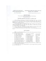 Số: 65/QĐ PGDĐT ngày 01/6/2011 Quyết định v/v thành lập Hội đồng xét thi đua, khen thưởng năm học 2010   2011