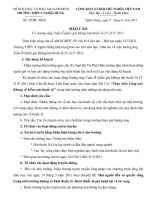 Báo cáo Tuần lễ không hút thuốc