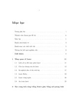 Tạo xung ánh sáng trắng femto giây bằng sợi quang tinh thê 