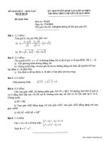 Đề Toán TS Vào 10 Chuyên LQĐ (10   11)