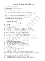 Tam thức bậc hai