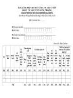 Bảng kê thu nhập từ tiền lương, tiền công trả cho cá nhân ký HĐLĐ