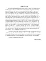 NGHIÊN cứu CHIẾN lược KINH DOANH và đề XUẤT GIẢI PHÁP CHO CÔNG TY cổ PHẦN bảo HIỂM bảo VIỆT