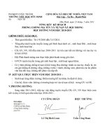 Báo cáo phòng chống tệ nạn xã hội