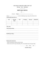 Mẫu đơn đặt hàng