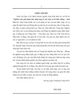 Nghiên cứu giải pháp tiêu năng hợp lý cho tràn xả lũ bản mòng   tỉnh sơn la 