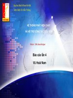 hệ thống phát hiện cháy và hỗ trợ công tác cứu hỏa