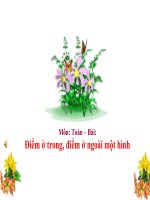 Điểm ở trong và ngoài một hình
