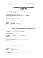 Thông báo đăng ký chuyển nhượng cổ phần