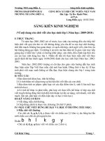 SKKN rèn chữ viết lớp 1