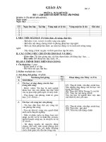 Giáo án nghề tin học 11 chuẩn