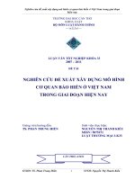 Nghiên cứu đề xuất xây dựng mô hình cơ quan bảo hiến ở việt nam trong giai đoạn hiện nay