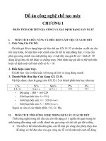 đồ án công nghệ chế tạo máy chi tiết giá đỡ có dạng hộp vật liệu chế tạo GX 15 32