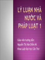 lý luận nhà nước và pháp luật 1